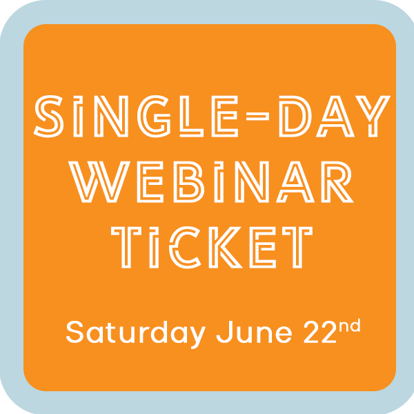 Training Masterclass: Single-Day Webinar Ticket (Saturday June 22 ONLY)